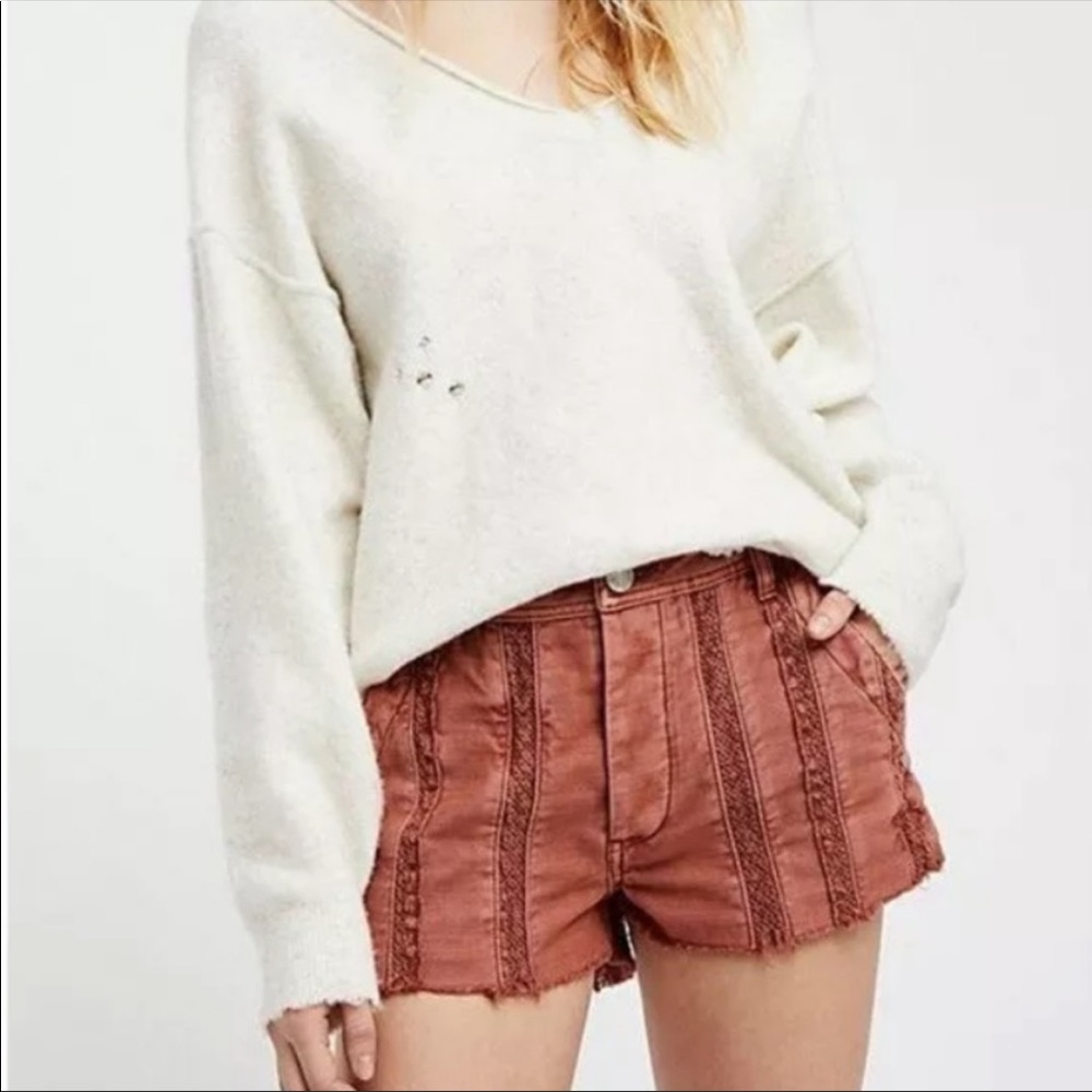Free People Great Expectations cutoff shorts
